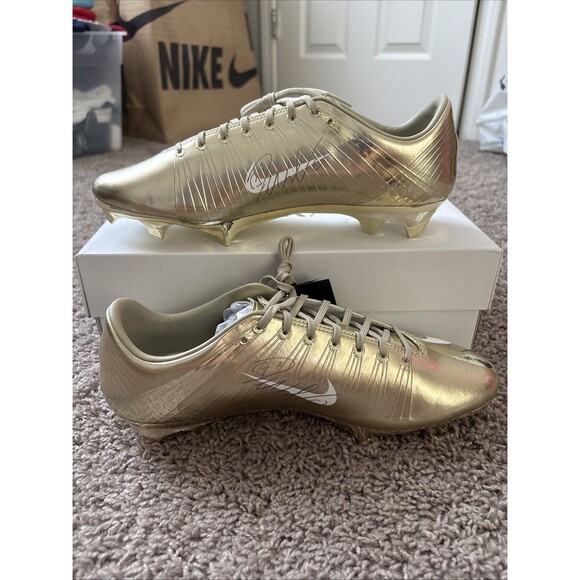 Nike Mercurial Superfly 1 CR7 RGN SE FG Metallic Gold IQ2995-900 Men\'s Size 11.5 main image 6